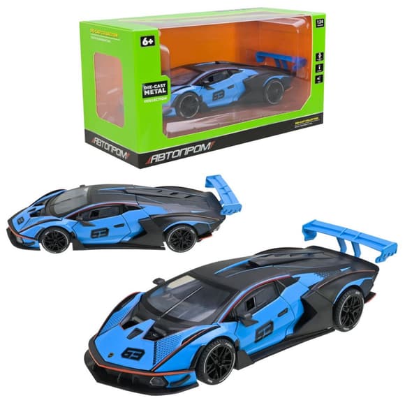 Модель автомобиля "Lamborghini" AP7700(Blue) масштаб 1:24