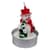 Новорічна свічка "Сніговик з ялинкою" 10-81-1 розмір свічки 3,5х5 см