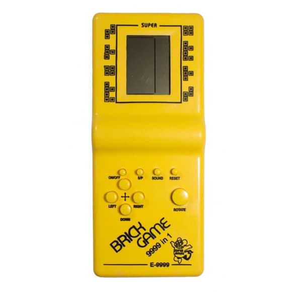 Интерактивная игрушка Тетри с Е 9999(Yellow) 9999 игр, желтый