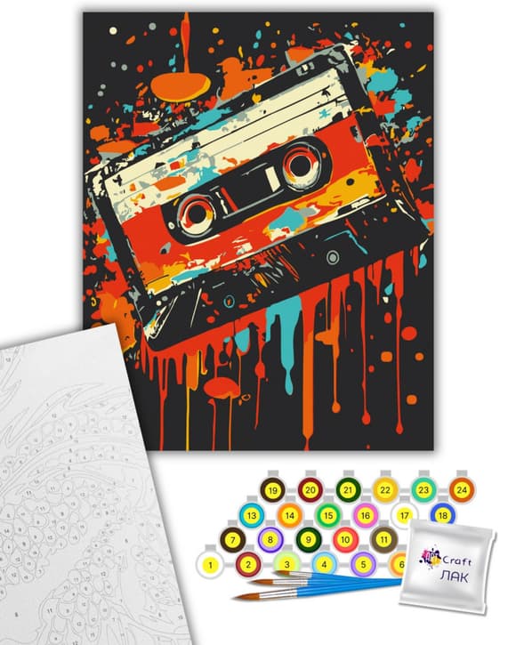Картина по номерам "Палитра звука" 12032-AC 40х50 см