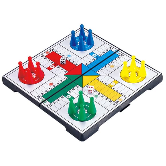 Настільна гра-бродилка "Лудо" 2608UB м агнітна, фішки, кубик