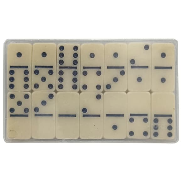 Настольная игра "Домино" 4006E пластиковое, в коробке