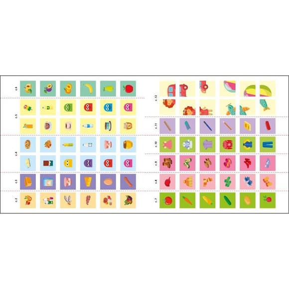 Книжка Англійська з наліпками "Лео та Ліз йдуть до супермаркету" 1731005