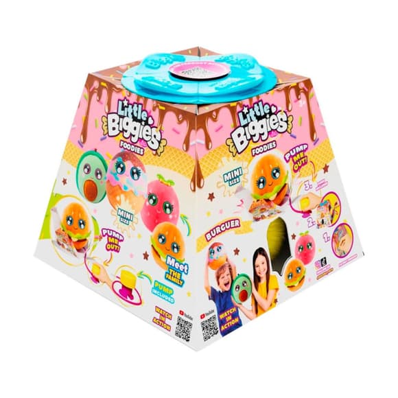 Игровой набор серии «Little Foodies" W2 - Бургер Biggies BIG002-BU надувная игрушка, насос 22 см