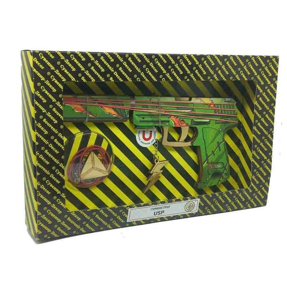 Зібрана модель Гумкостріл BOX "USP suture" USP-SUT