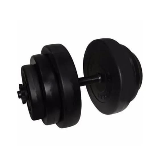 Гантель наборная композитная в пластиковой оболочке Rock pro 18,5 кг NE-PL-G-018