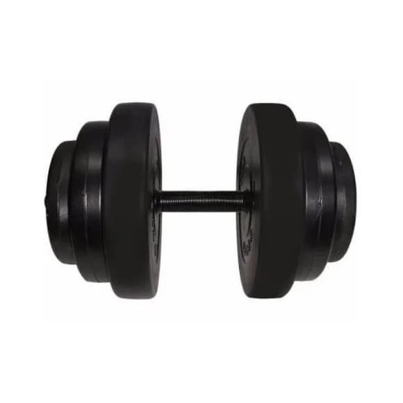 Гантель наборная композитная в пластиковой оболочке Rock pro 18,5 кг NE-PL-G-018