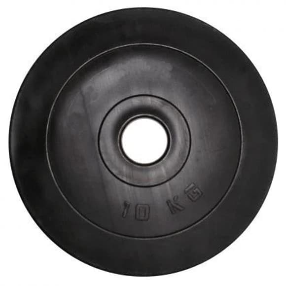 Диск гантельний композитний в пластиковій оболонці Rock Pro NE-PL-D-10 10 кг