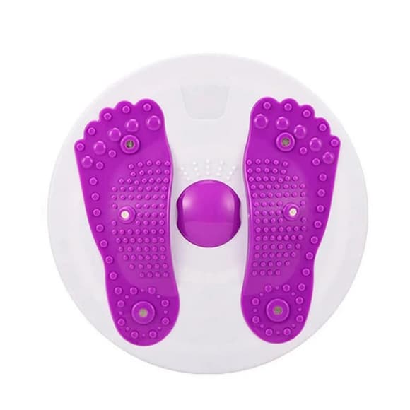 Д иск масажний "FitGo" NE-F2234 біло-фіолетовий