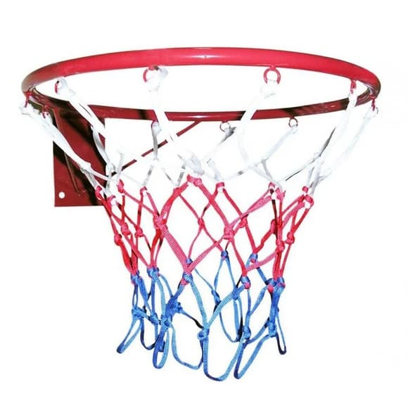 Кольцо баскетбольное 400 мм сетка в комплекте NE-BAS-R-040G