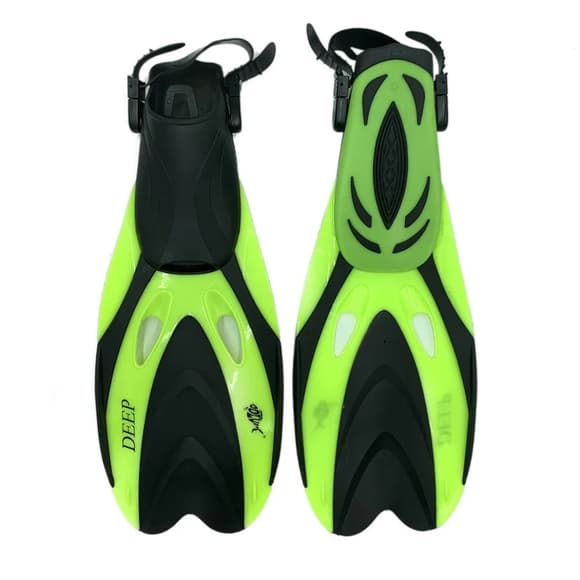 Ласти з відкритою п'ятою DLV Deep NE-66-43-46-Y розмір L/XL 43-46 салатові