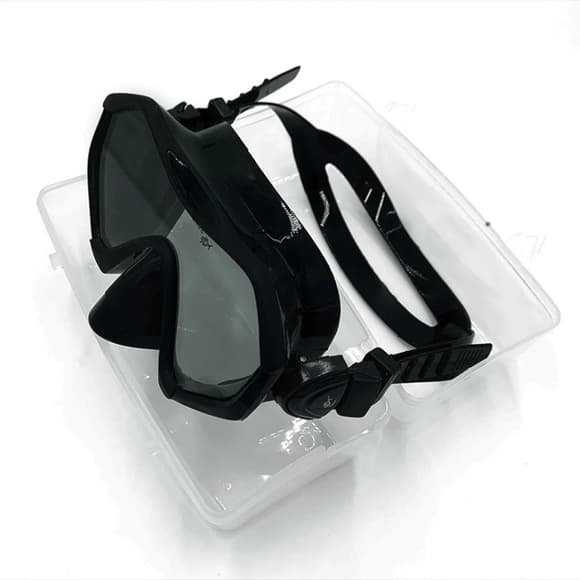 Маска для плавання DLV NE-DLV-128, чорна 