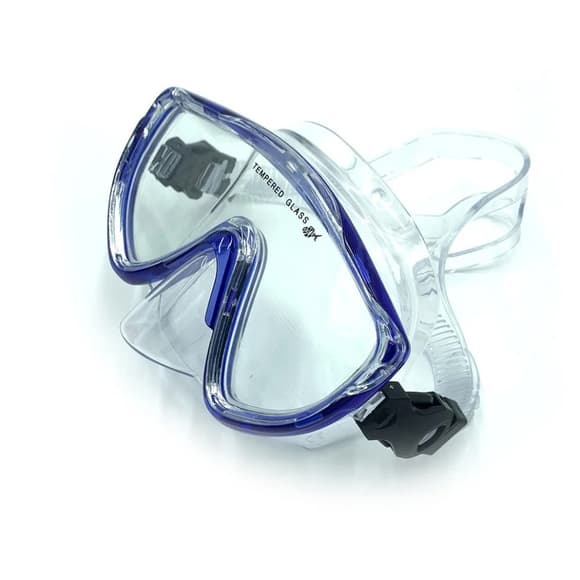 Маска для  плавания DLV NE-DLV-72-BL, синяя