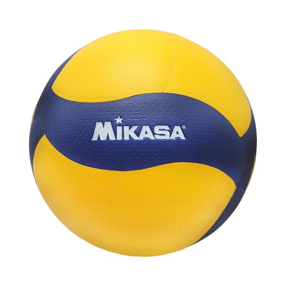 М'яч волейбольний тренувальний V300W Mikasa NE-V-300W № 5 синьо-жовтий