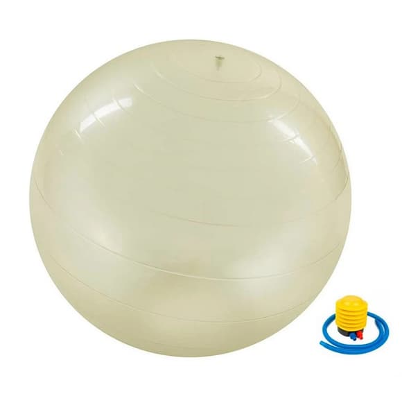 Мяч для фитнеса (фитбол) "HMS" NE-TRN20-75 прозрачный 75 см