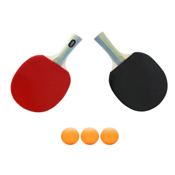Набор для настольного тенниса Cima NE-CM-10, 2 ракетки с чехлами, 3 шарика
