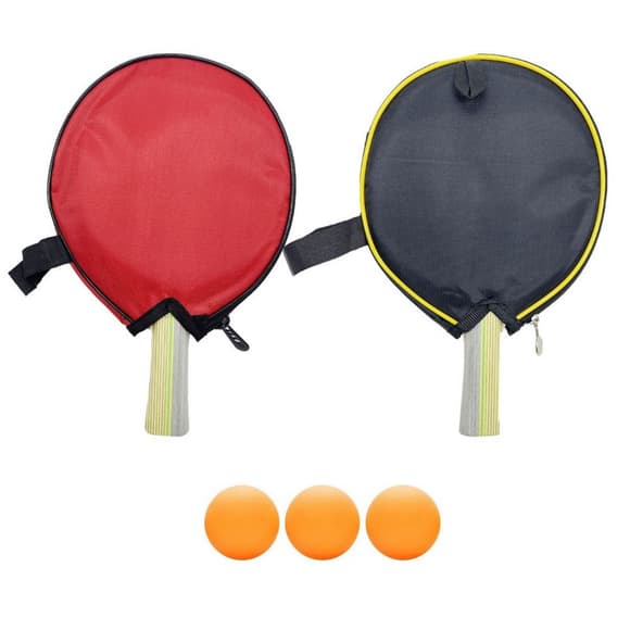 Набор для настольного тенниса Cima NE-CM-10, 2 ракетки с чехлами, 3 шарика