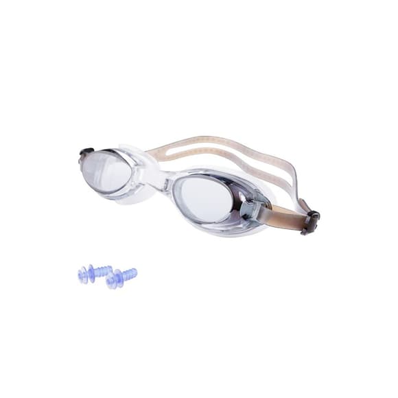 Очки для плавания Swim Goggles NE-PL-600-BG прозрачно-серые