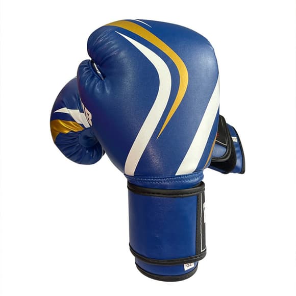 Перчатки боксерские Fight Gear Team Club NE-BOX-BF-12-BL, 12 oz, синий