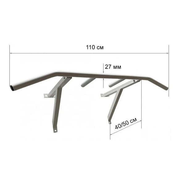 Турник настенный Wide Pro белый NE-TR-16W