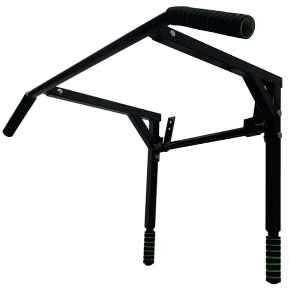 Турник-брусья настенный "Iron" NE-TR-2B 2 в 1 с мягкими ручками черный