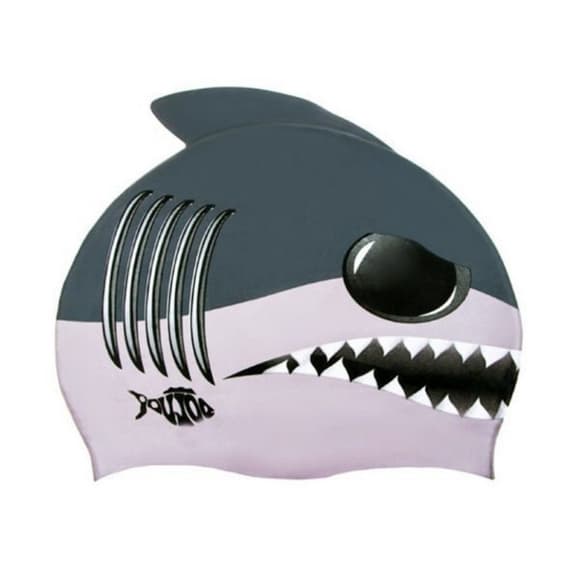 Шапочка для плавания детская Shark NE-DL-C12 серая
