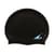 Шапочка для плавання універсальна Multicolour NE-LG-34BK, чорна