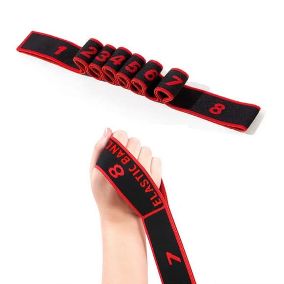 Эспандер резиновая-лента Elastiband BJOY NE-ELASTI-2R, красно-черная