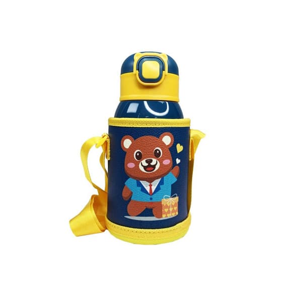 Термос-поильник с силиконовой трубочкой Ведмедик MGZ-0330, 500 мл                                                                  