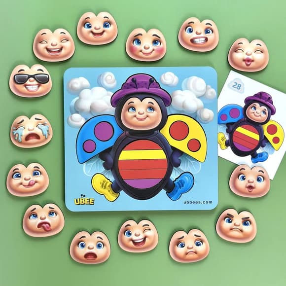 Розвиваючий пазл-вкладиш "Сонечко емоції" (ПСД280) PSD280