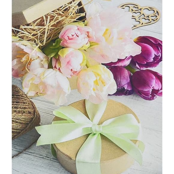 Алмазна мозаїка "Подарунок душі" HEG87053 30х40 см 