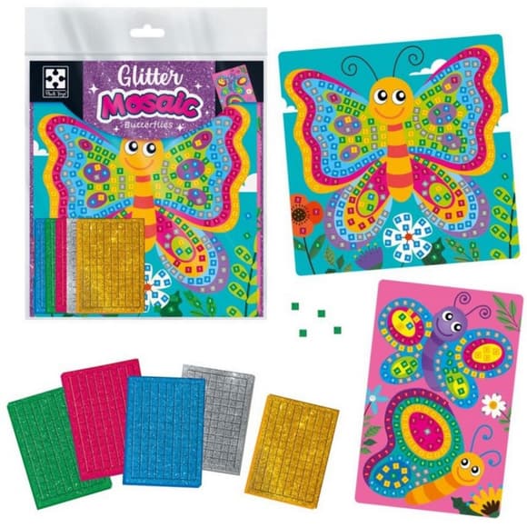 Набор для творчества со сверкающей мозаикой "Бабочки" VT4511-15