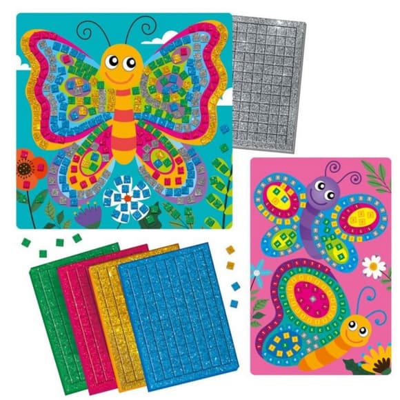 Набор для творчества со сверкающей мозаикой "Бабочки" VT4511-15