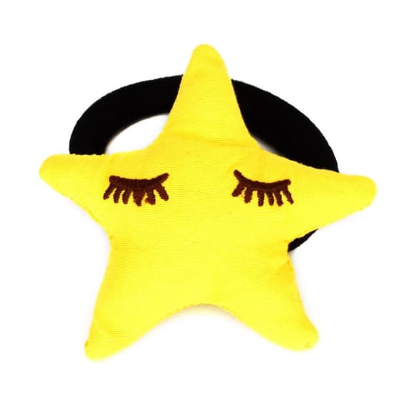 Детская резинка для волос "Мягкие звездочки" 0300-792, 6 штук