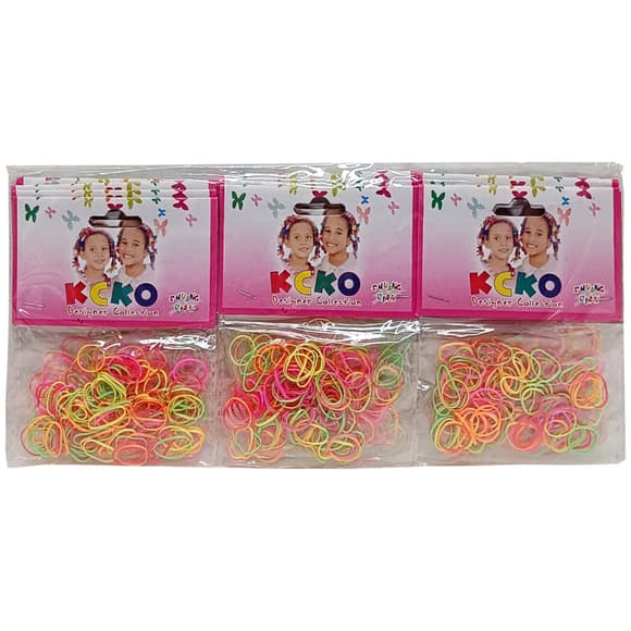 Силиконовые резинки мини 0308-277, 12 штук