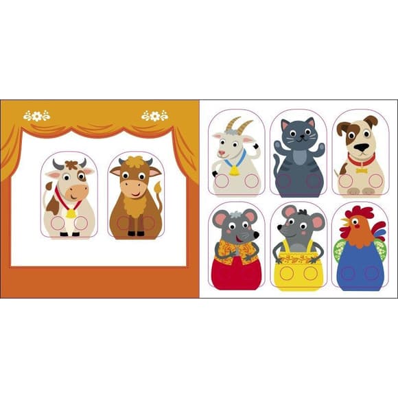 Детская книжечка "Театр в кармане: Колосок" Ранок 1719001