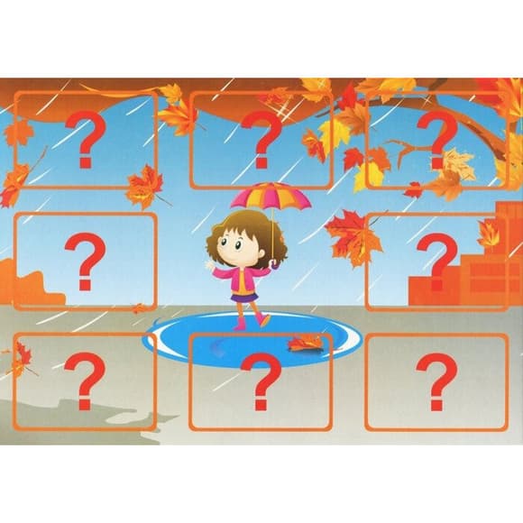 Дитяча настільна гра "Економічна гра Вивчаємо сезонні товари" Ранок 19109096