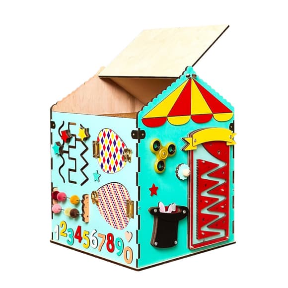 Розвивальна іграшка Бізікуб "Цирк" TG413535001, 41 х 35 см