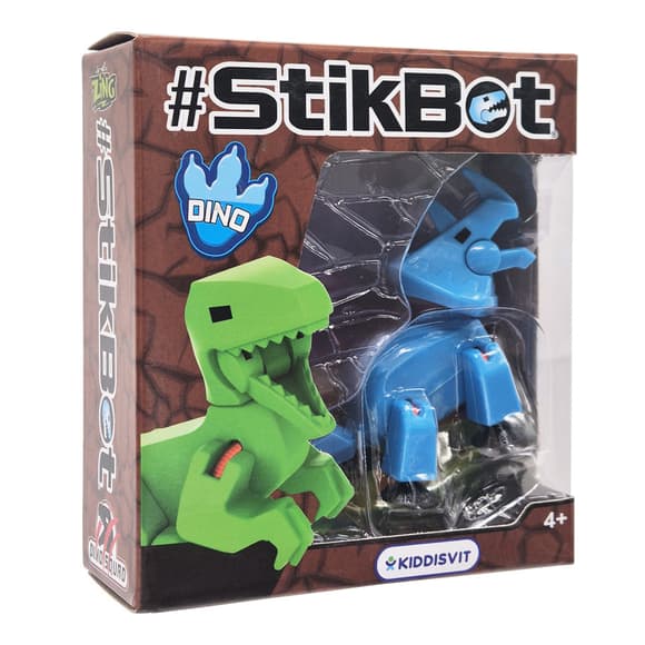 Фигурка для анимационного творчества Трицератопс Stikbot TST622DN_UAKD-2(Blue)