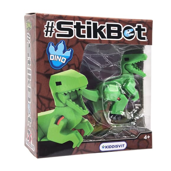Фігурка для анімаційної творчості Велоцираптор Stikbot TST622DN_UAKD-4(Green)