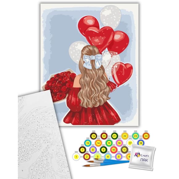 Картина за номерами "Подарунки від коханого" 10174-AC 40x50 см                                                 