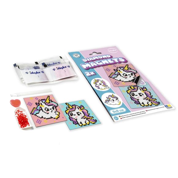 Алмазна мозаїка "Пухнасті обійми" Ідейка AMG1048 9x9 см                     