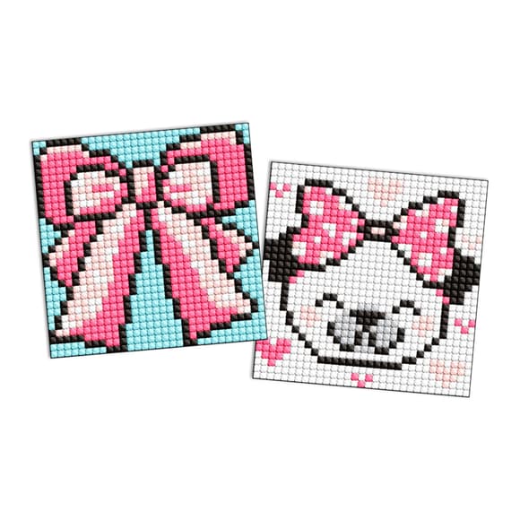 Алмазна мозаїка "Бантик" Ідейка AMS1055 9x9 см                