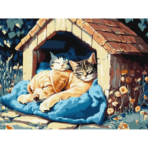 Картина по номерам "Тихое время" Идейка KHO6695 30х40 см