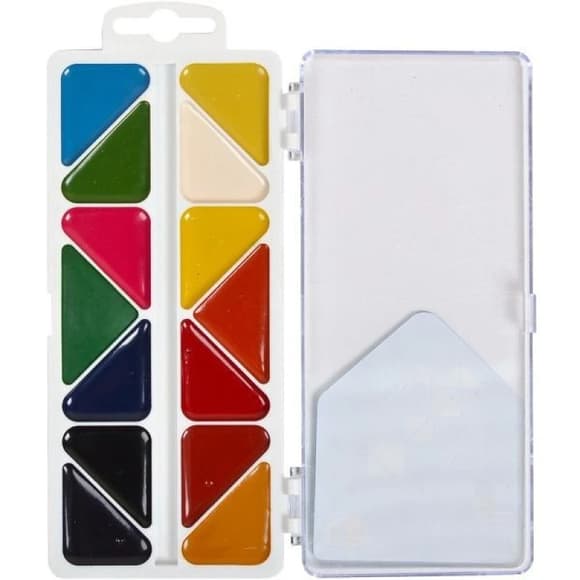 Акварельные краски "Мозаика" 300103, 14 цветов