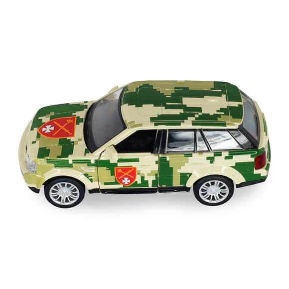 Автомодель серии "Шевроны Героев" Land Rover Range Rover Sport "Запад" TechnoDrive 250399UM