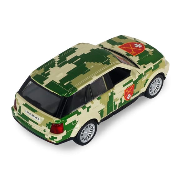 Автомодель серии "Шевроны Героев" Land Rover Range Rover Sport "Запад" TechnoDrive 250399UM