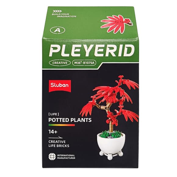 Детский конструктор "Цветы в горшке" Potted Plants SLUBAN M38-B1075A