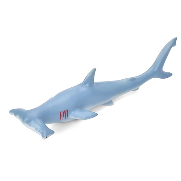 Игровая фигурка Океанского обитателя "Акула молот" HY6777-4(Grey) 30 см