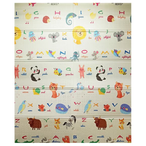 Детский термоковрик Алфавит K6602-5, 150 х 180 см